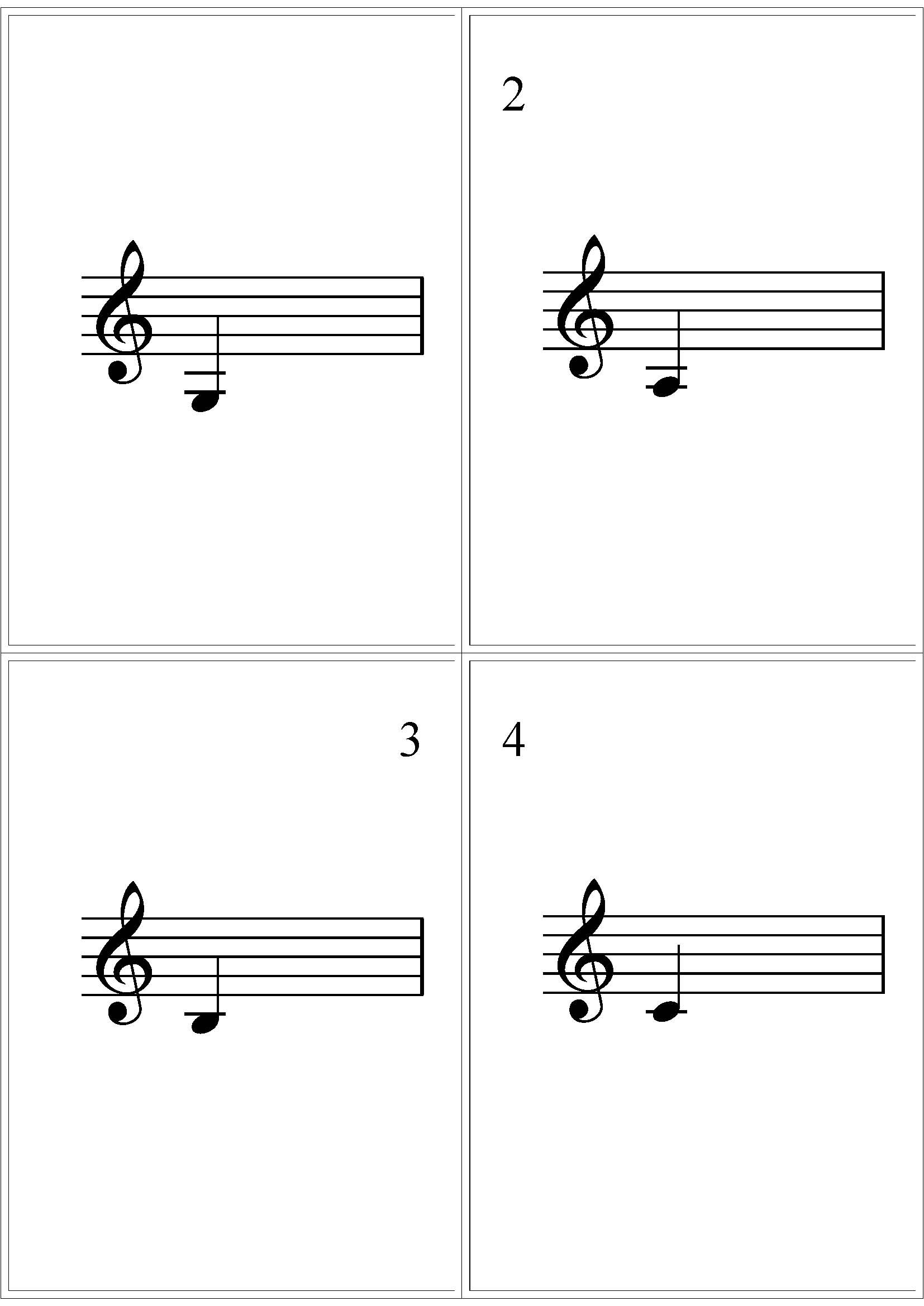 Violin flash cards denley music