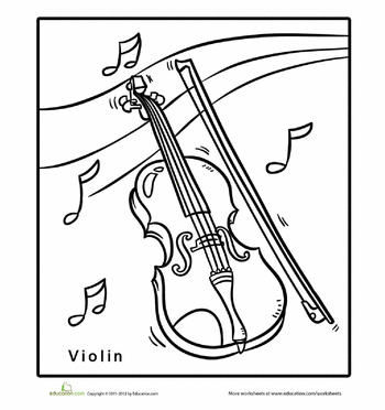Violin worksheet education violin music worksheets teaching music