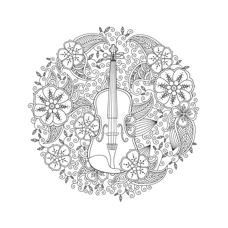Stylized violin stock illustrations â stylized violin stock illustrations vectors clipart