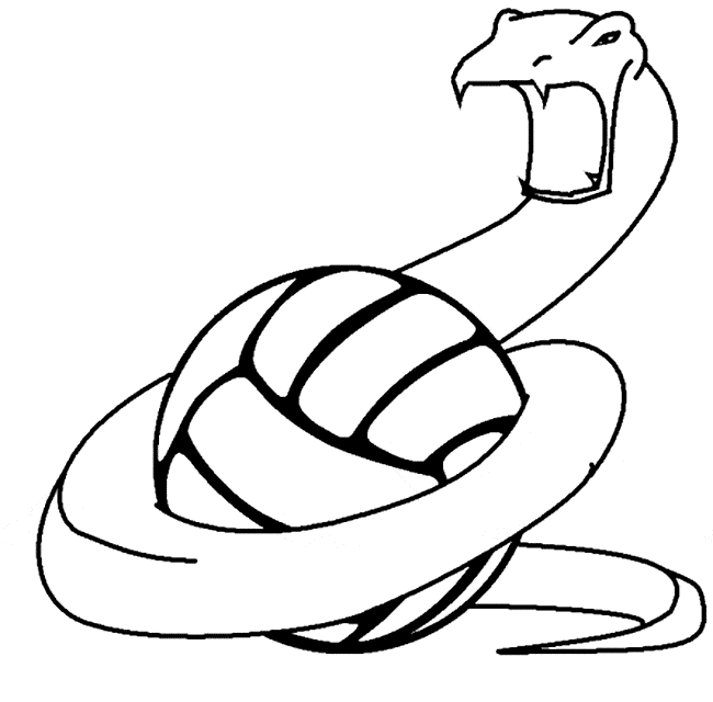 Viper coloring page