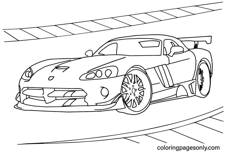 Dodge coloring pages