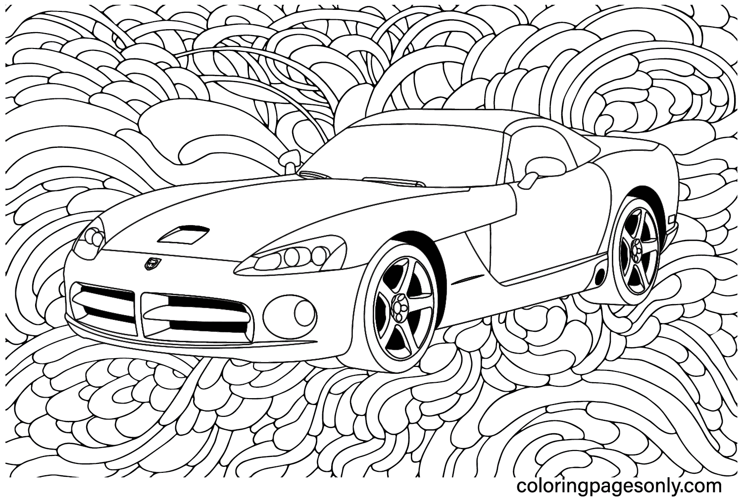 Dodge coloring pages