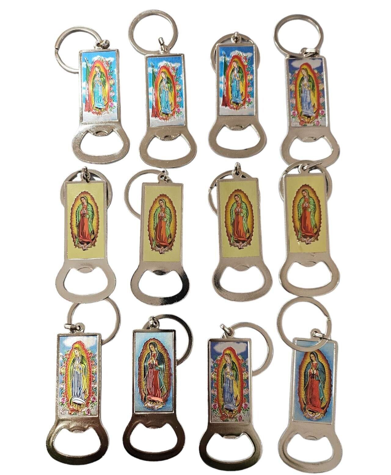 Virgen de guadalupe keychain party favors baptism union recuerdos bautizo