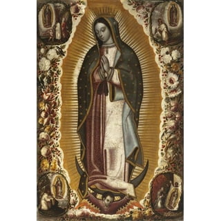 Poster de la virgen de guadalupe