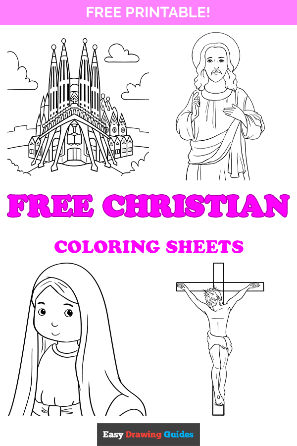 Free printable christian coloring pages for kids