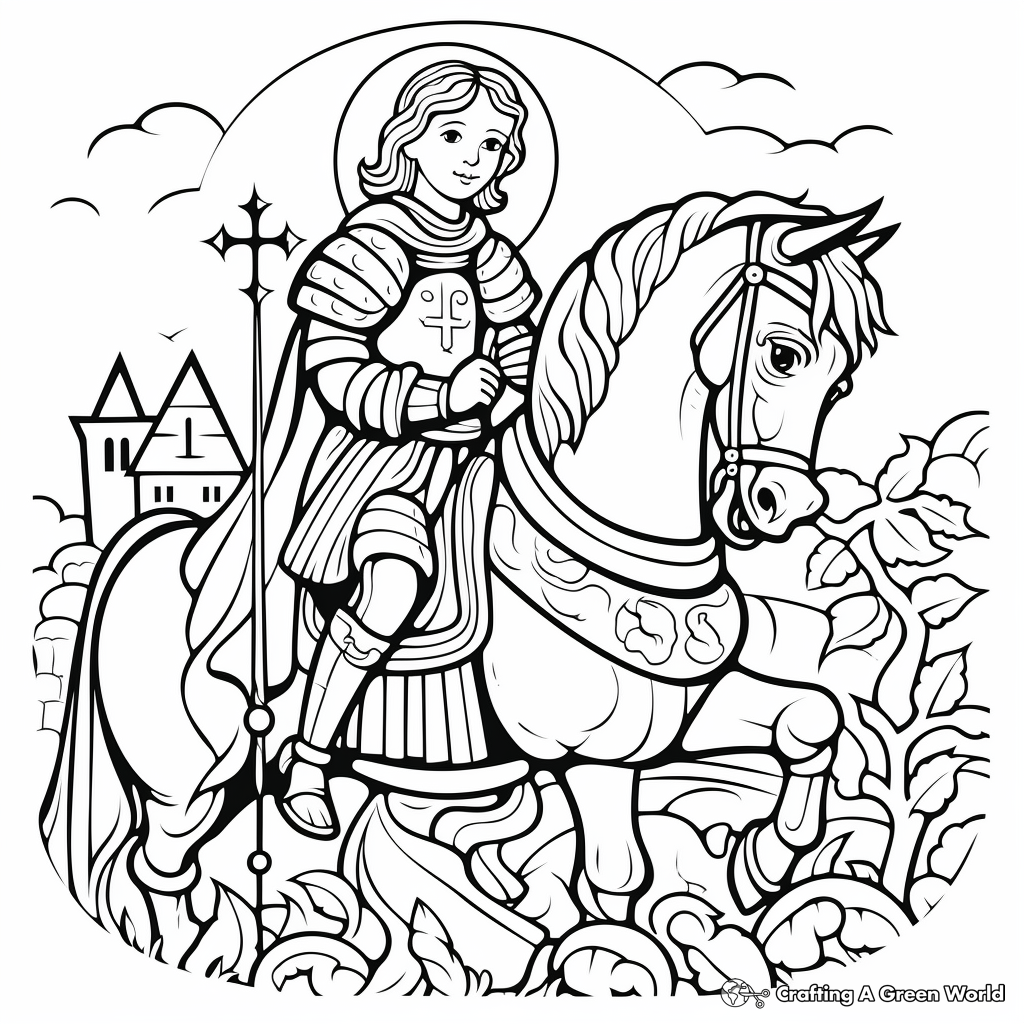 All saints day coloring pages