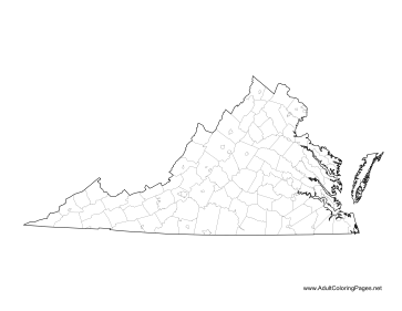 Virginia coloring page