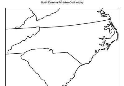 Virginia outline map