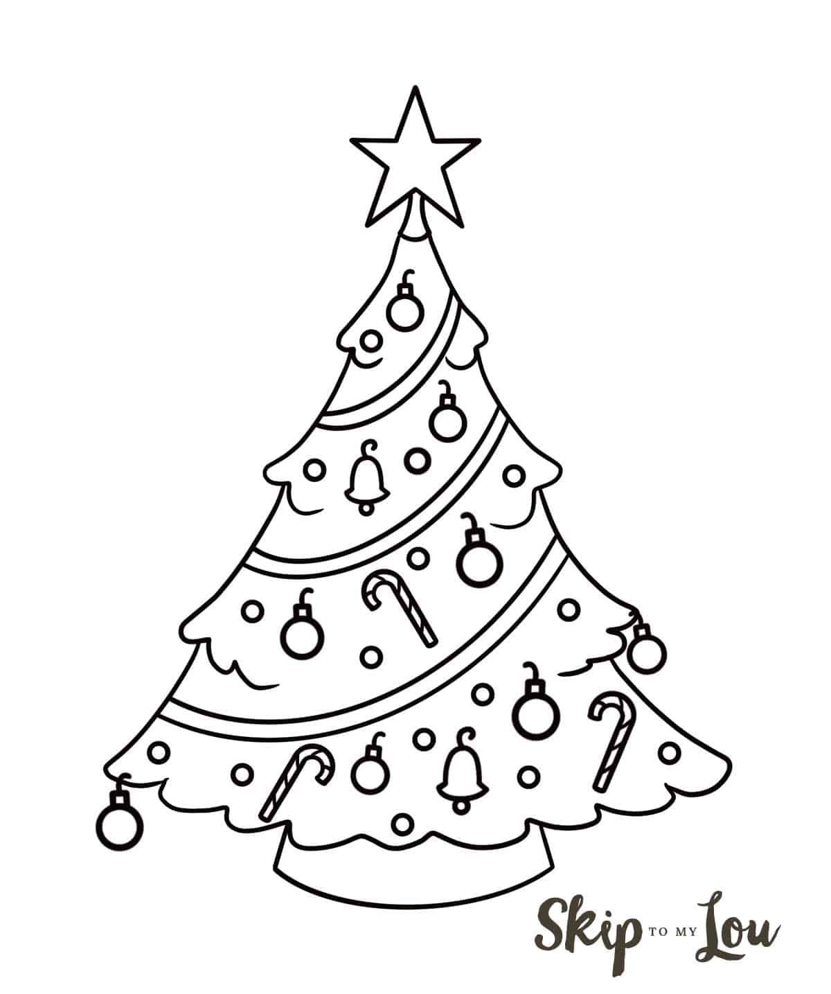 How to draw a christmas tree easy drawings christmas tree drawing tree drawing