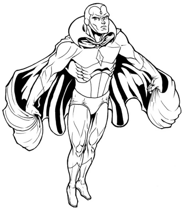 Vision coloring pages