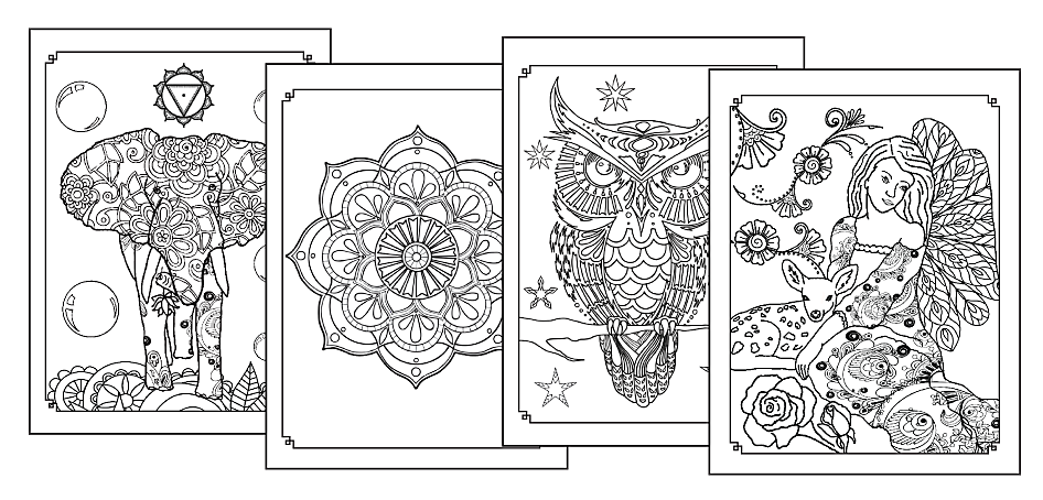 Soul vision quest coloring book printables