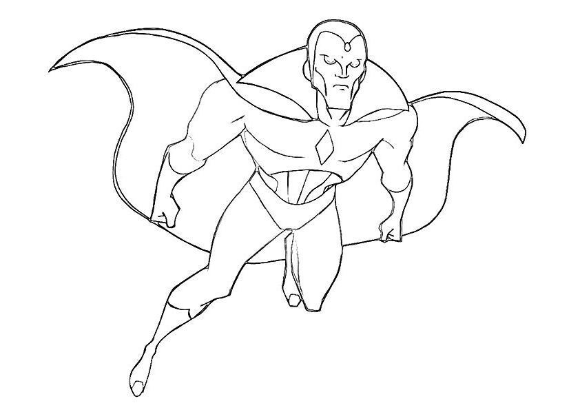 Vision coloring pages