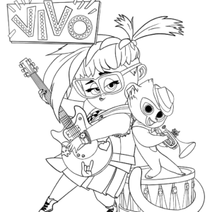 Vivo coloring pages printable for free download