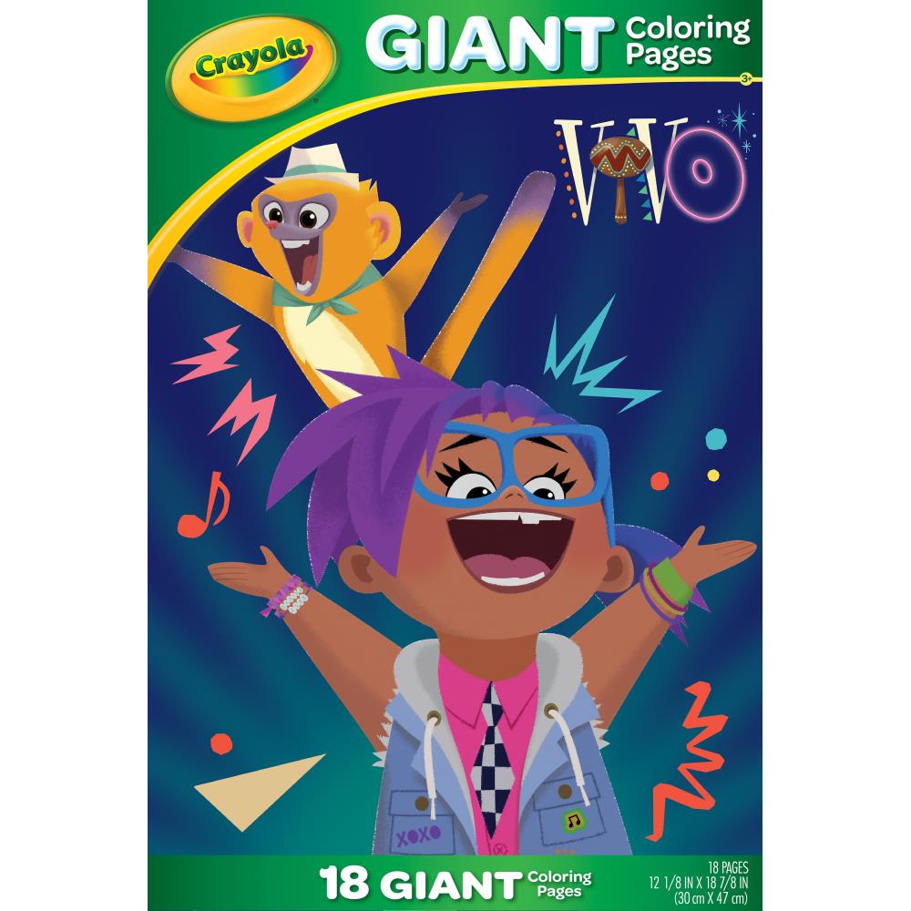 Crayola giant coloring pages