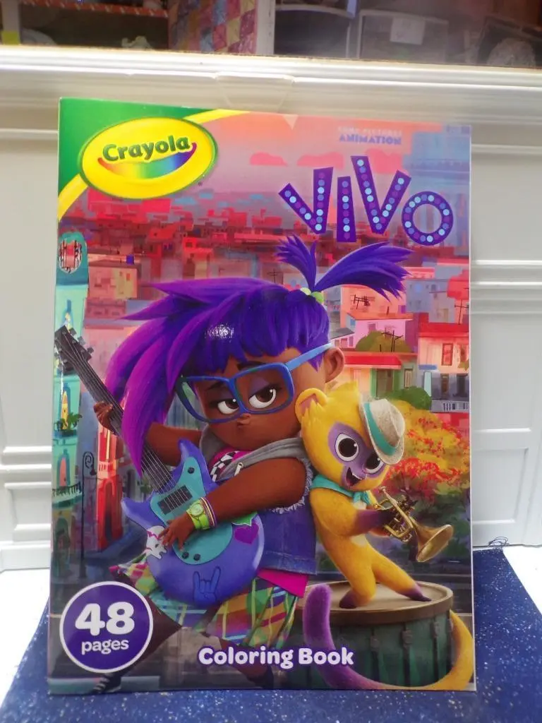 Vivo coloring book crayola pages