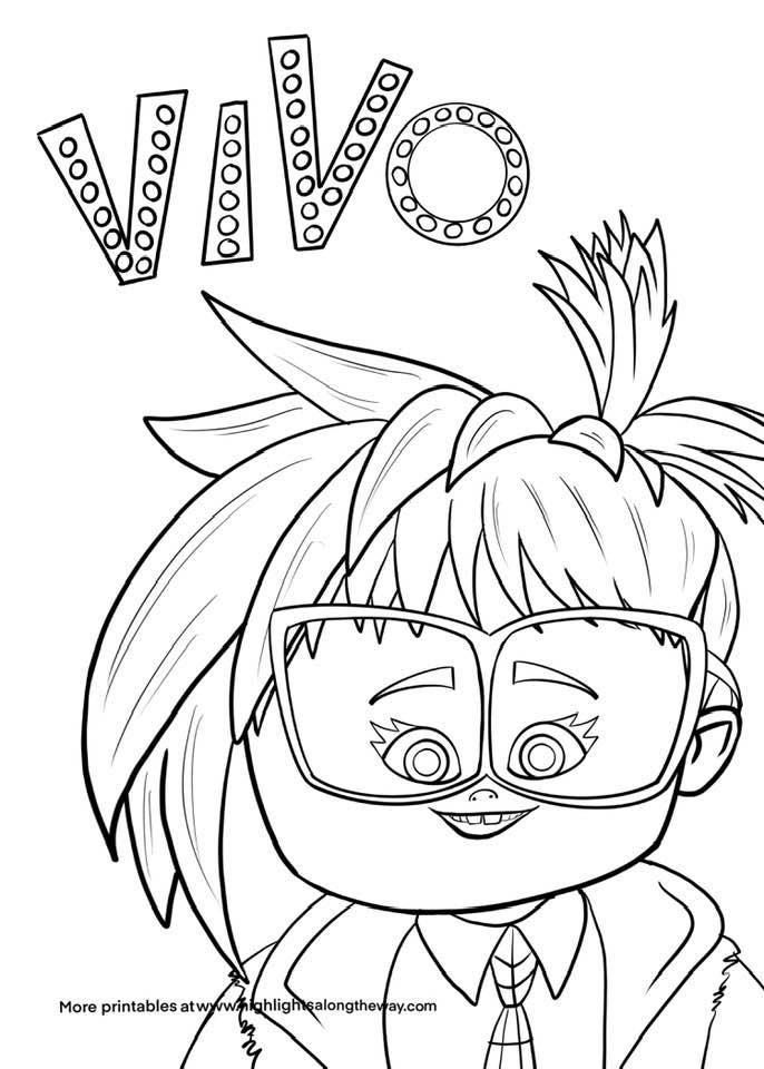 Vivo free coloring pages