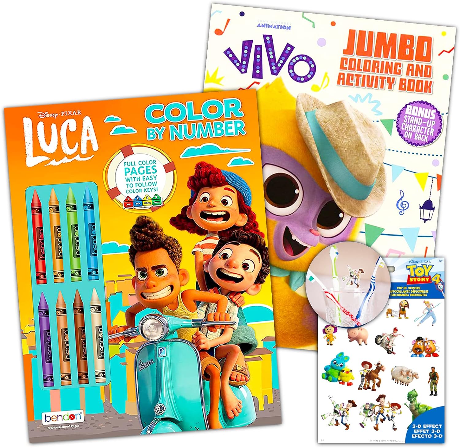 Disney luca loring book and sony pictures vivo indonesia