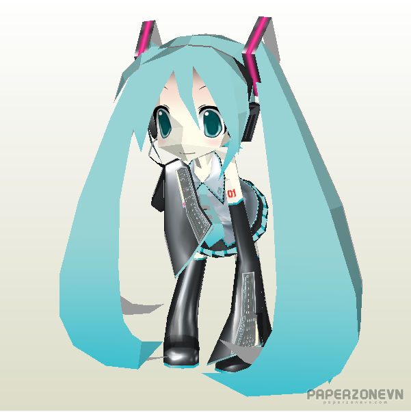 Hatsune miku paperzone vn