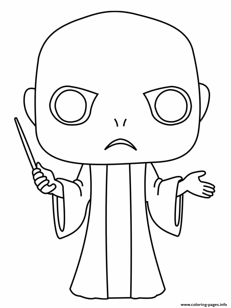 Lord voldemort coloring page printable