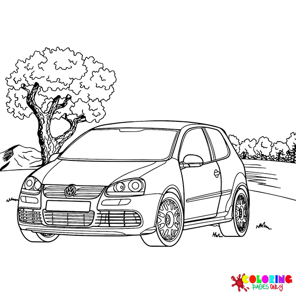Pin on volkswagen coloring pages