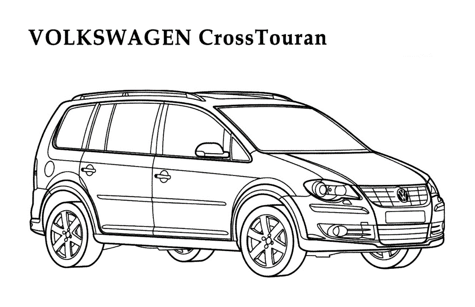 Volkswagen coloring pages to download and print for free