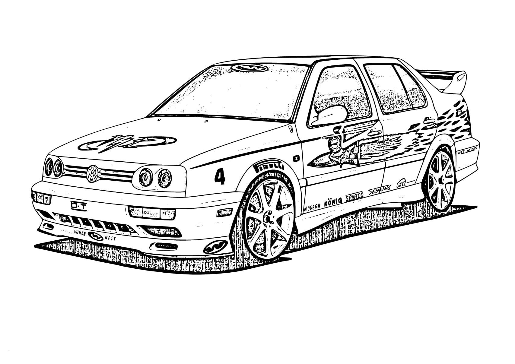 Volkswagen coloring pages coloring pages for kids