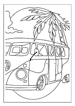 Express yourself on wheels discover the joy of volkswagen coloring pages