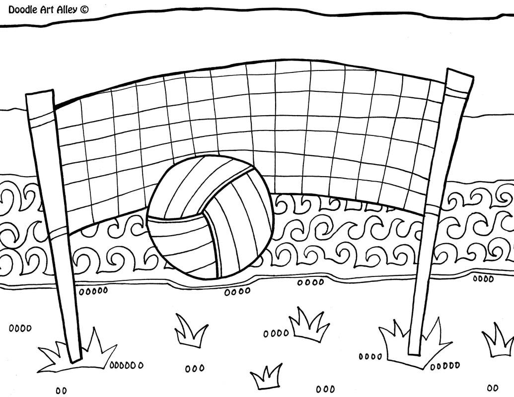 Sports coloring pages