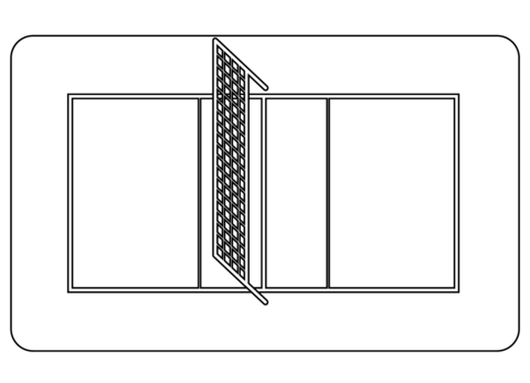 Volleyball court coloring page free printable coloring pages