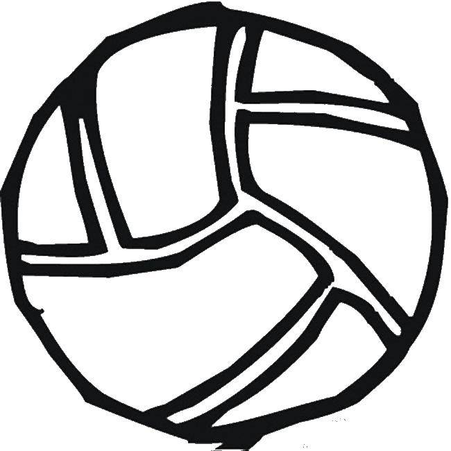 Online coloring pages coloring volleyball coloring