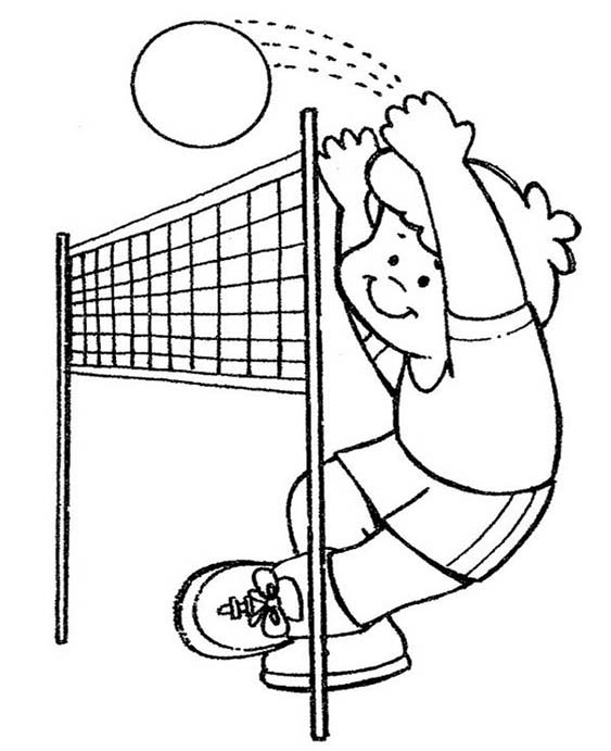 Free easy to print sports coloring pages