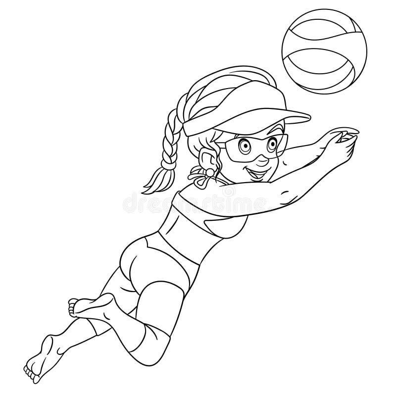 Volleyball clipart stock illustrations â volleyball clipart stock illustrations vectors clipart