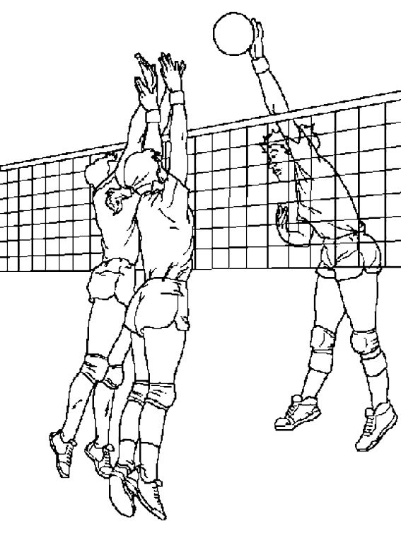 Fun awesome volleyball coloring pages desenho de vãlei ideias de vãlei referãªncia de desenho