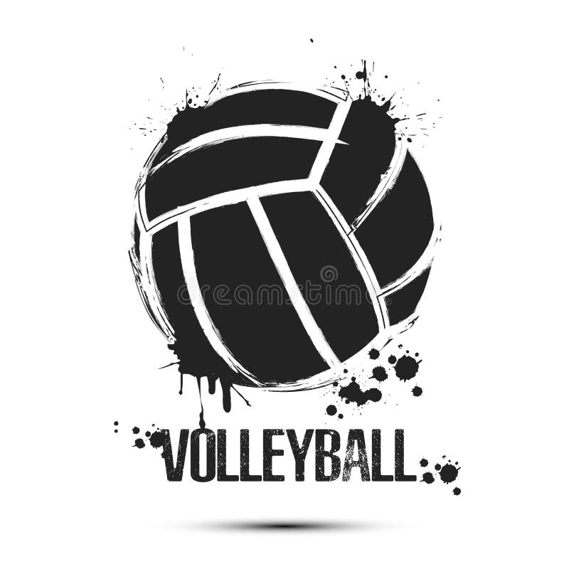 Grunge volleyball stock illustrations â grunge volleyball stock illustrations vectors clipart