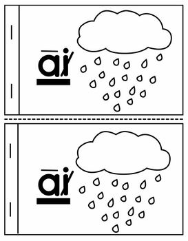 Saxon phonics mini vowel digraph quadrigraph coloring bookflashcards