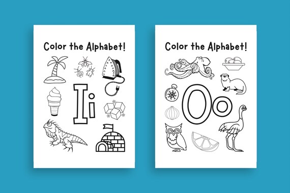 Alphabet coloring pages vowels aeiou only color the alphabet preschool grade school coloring sheet printable pdf x