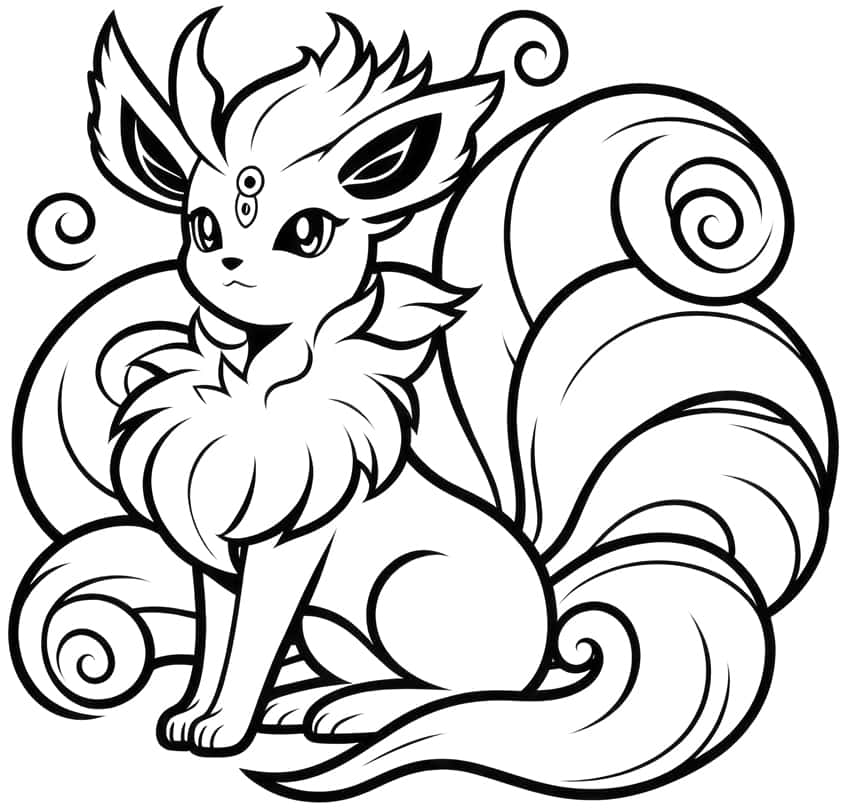 Pokemon coloring pages