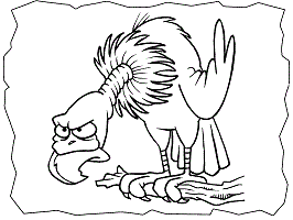 Vultures coloring pages and printable activities