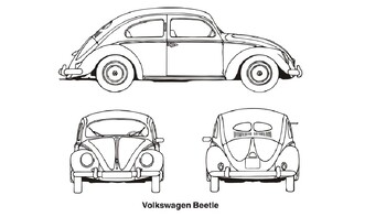 The volkswagen beetle coloring picture by stevens social studies