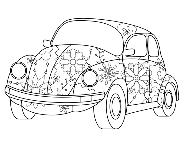 Beetle car vector images