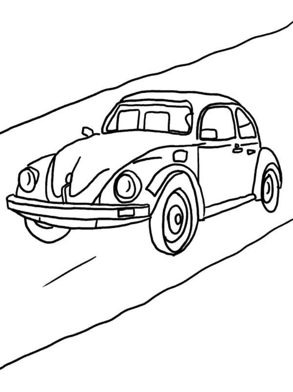 Car coloring pages