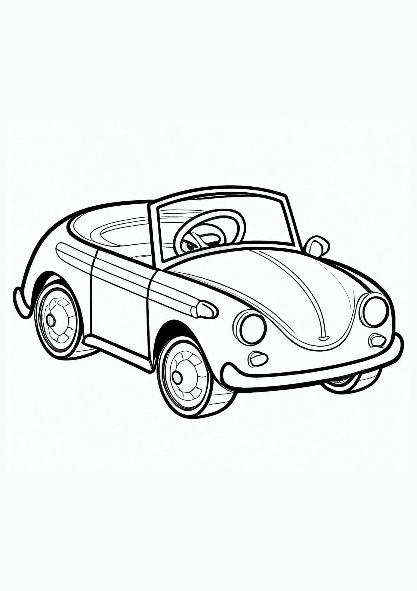 Car coloring pages for free printable