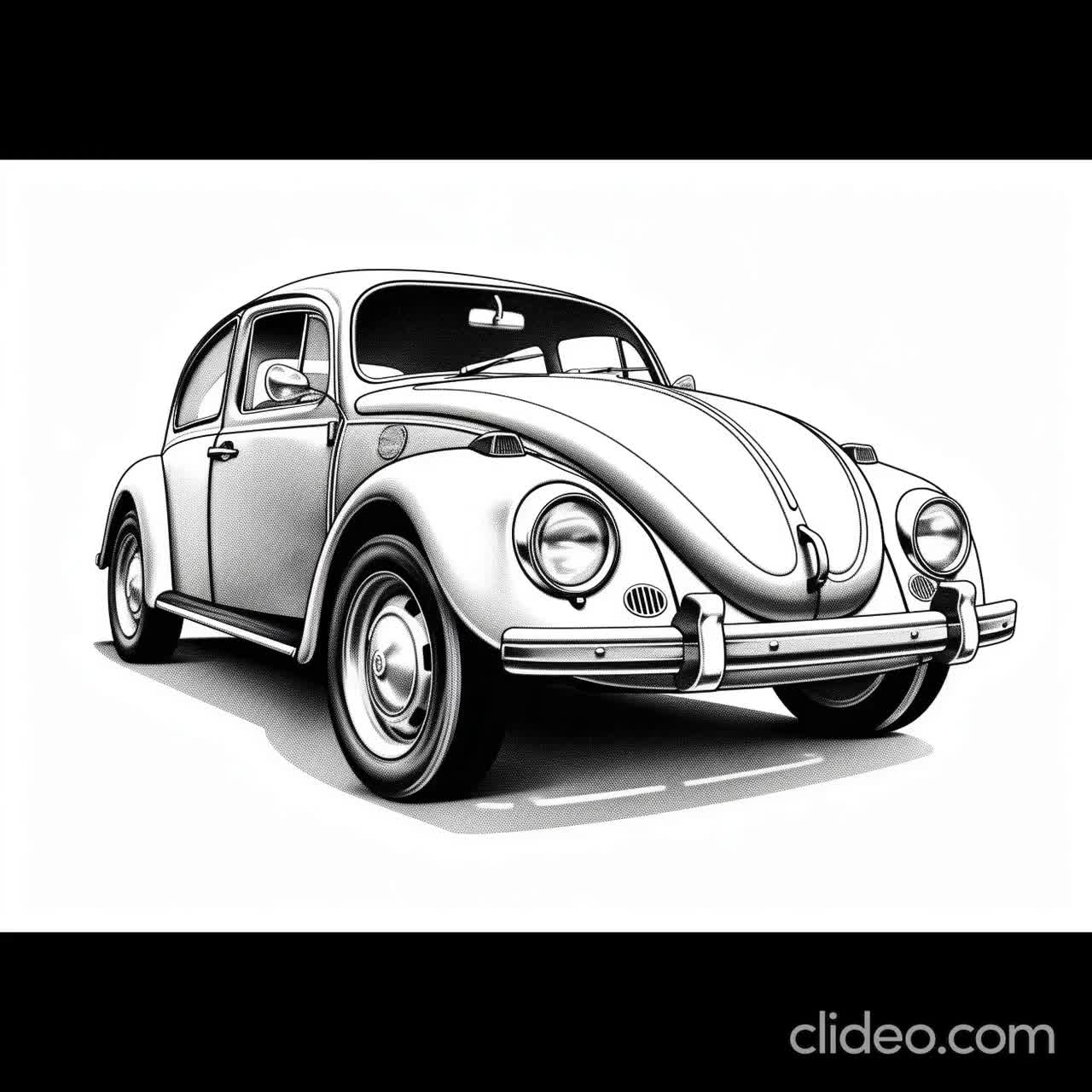 Volkswagen beetle coloring pages the xxl ultimate version