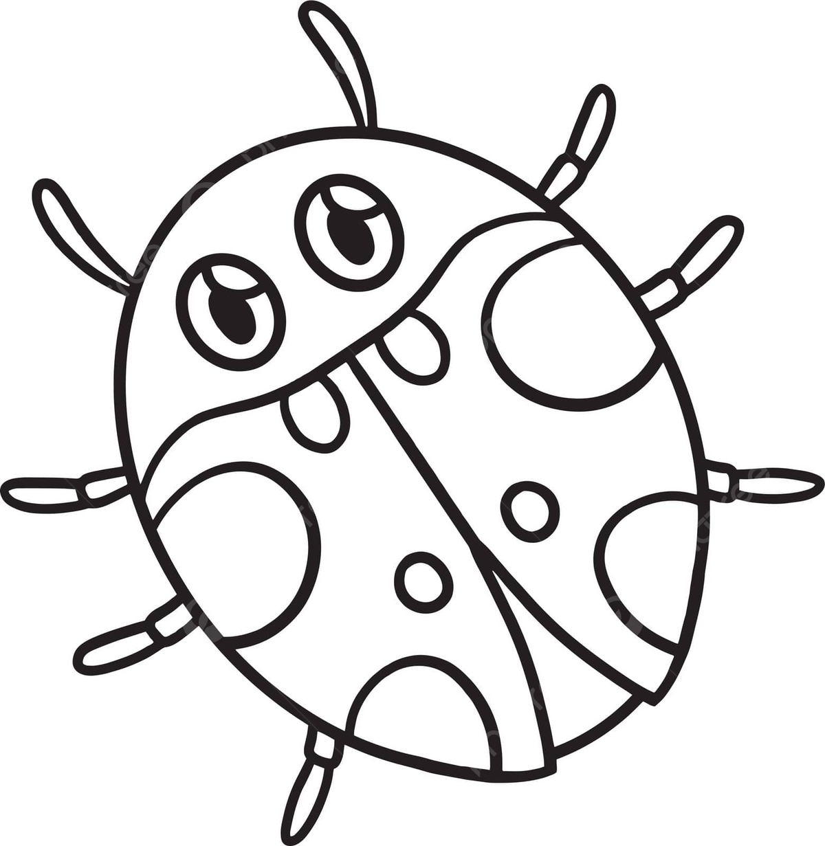 Spring ladybug isolated coloring page for kids page climate new beginning vector bug drawing ring drawing spring drawing png and vector with transparent background for free download