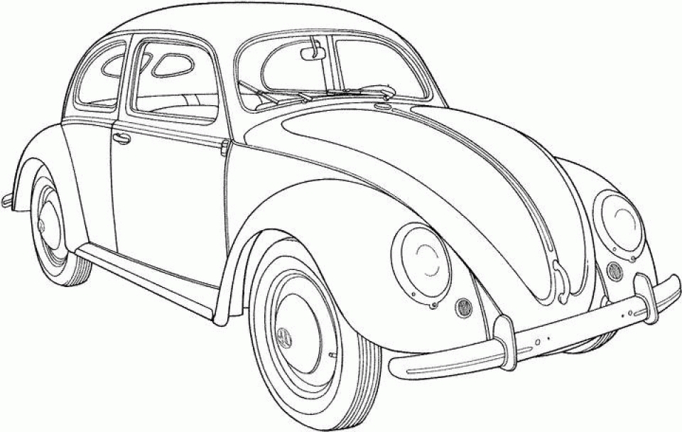 Get this car coloring page free printable