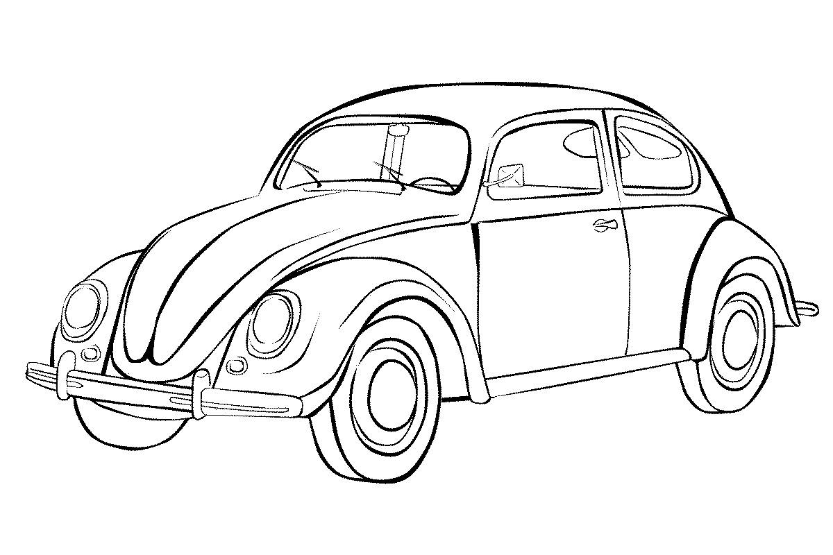 Volkswagen coloring pages to download and print for free