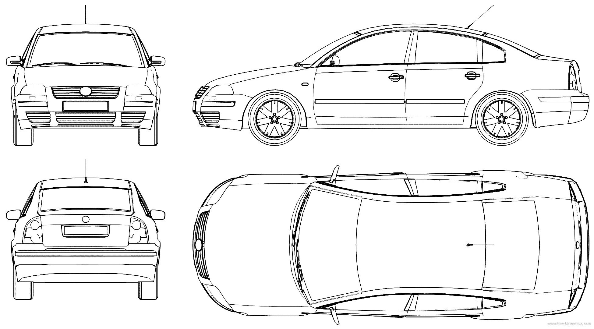 Passat coloring pages volkswagen passat forum