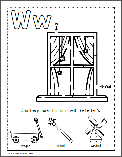 Alphabet mazes