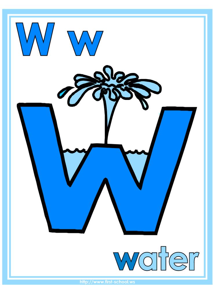 Letter w water theme preschool lesson plan printable activities and worksheets water theme preschool letter a crafts alphabet crafts preschool