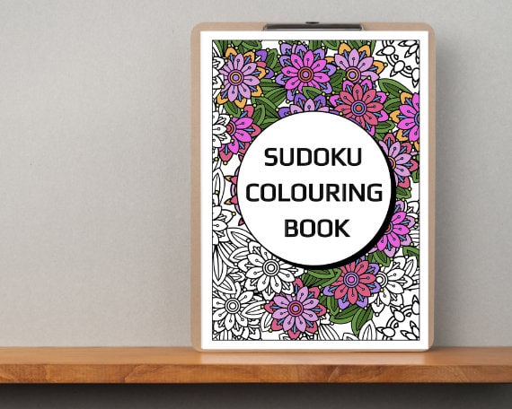 Sudoku coloring book